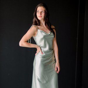 Sage/ Soft Green Bridesmaid/Occasion Dress